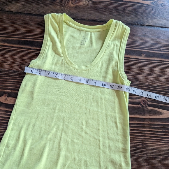 A New Day Neon yellow tank top - Picture 3 of 5